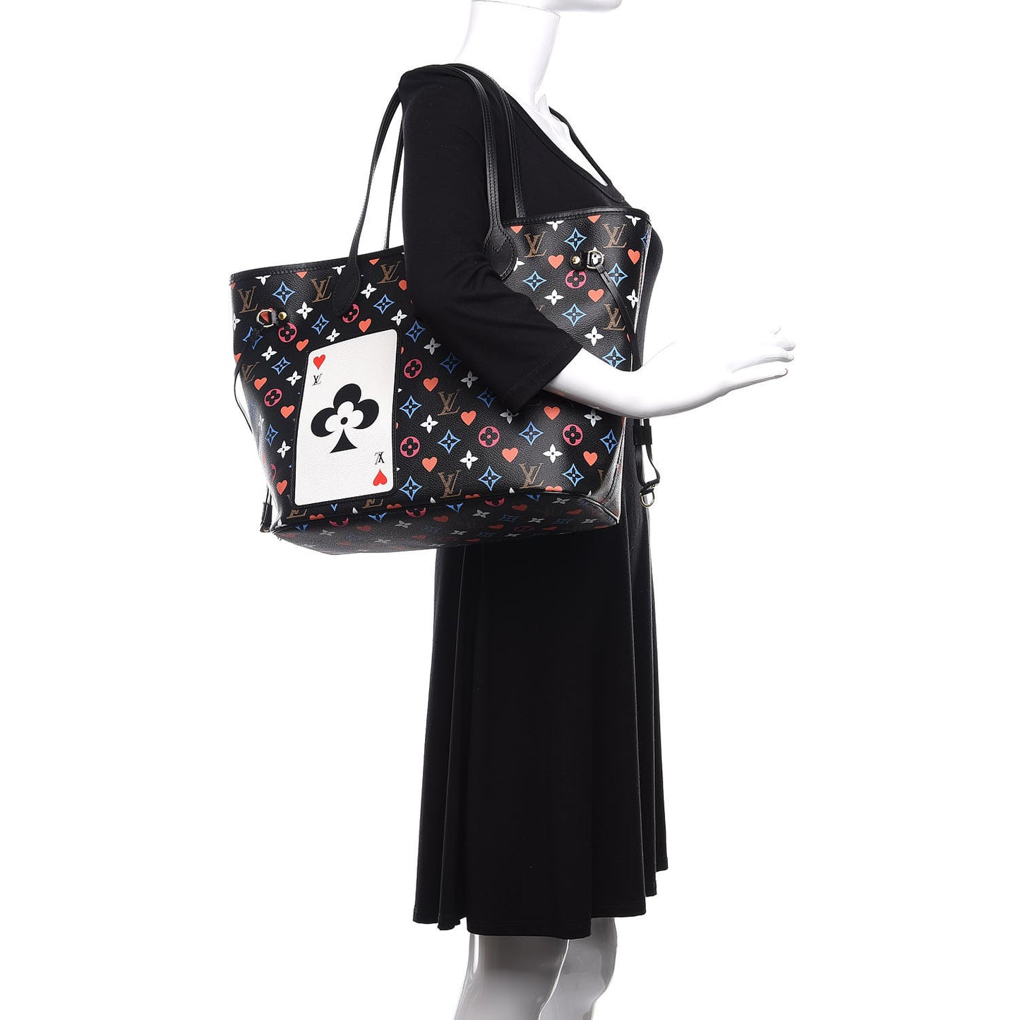 Game On Neverfull MM Black