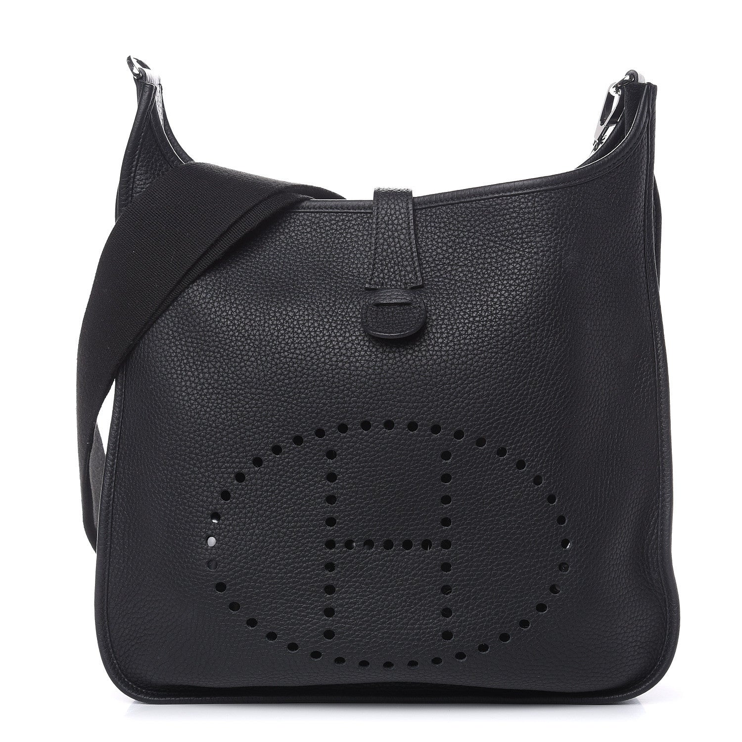 Hermes Taurillon Clemence Evelyne III GM Black 1 of 13