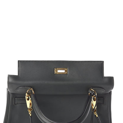 Hermes Swift Kelly Retourne 25 Vert Fonce 11 of 34