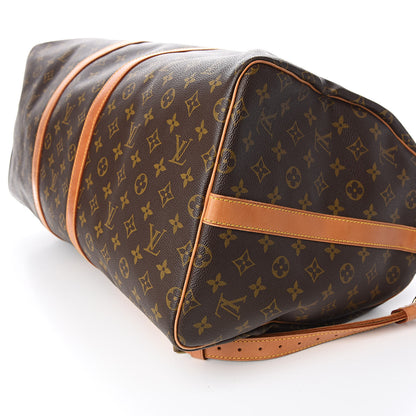 Louis Vuitton Monogram Keepall Bandouliere 55 12 of 16
