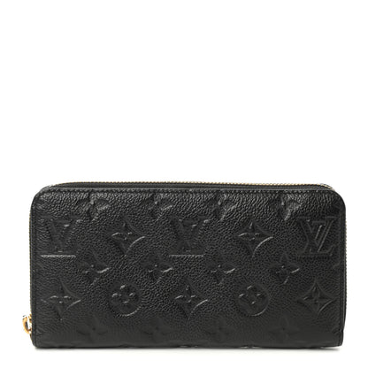 Louis Vuitton Empreinte Zippy Wallet Black 1 of 7