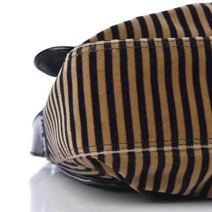 Fendi Velvet Calf Hair Leopard Print B Bis Flap Shoulder Bag Tobacco 8 of 9