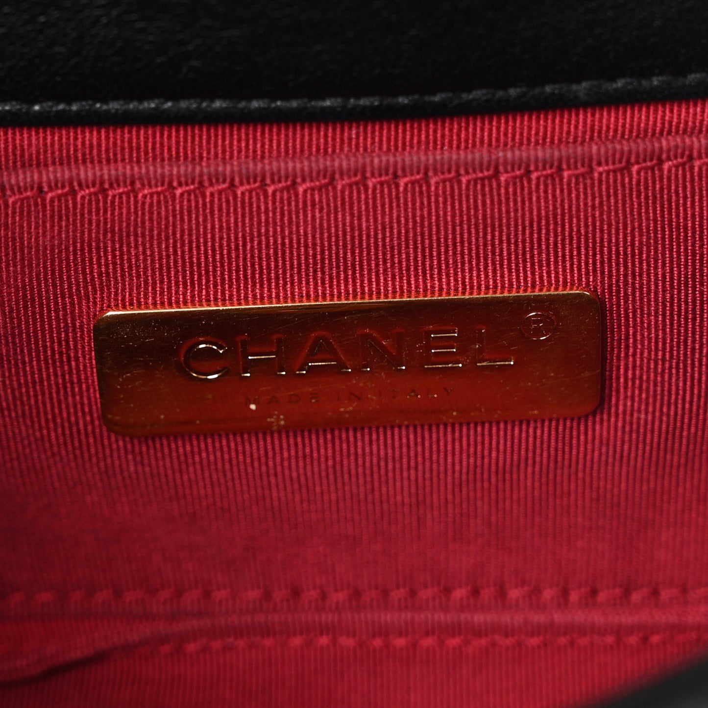 Lambskin Quilted Chanel 19 Waist Bag Black