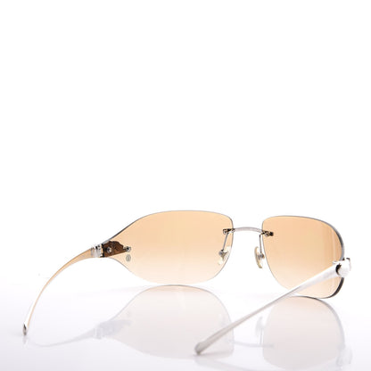 Cartier Panthere De Aviator Sunglasses Platinum 4 of 8