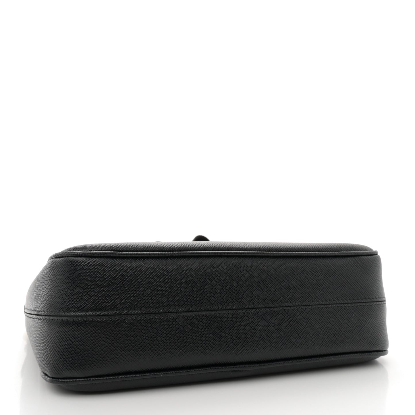Saffiano Lux Re-Edition 2005 Shoulder Bag Black