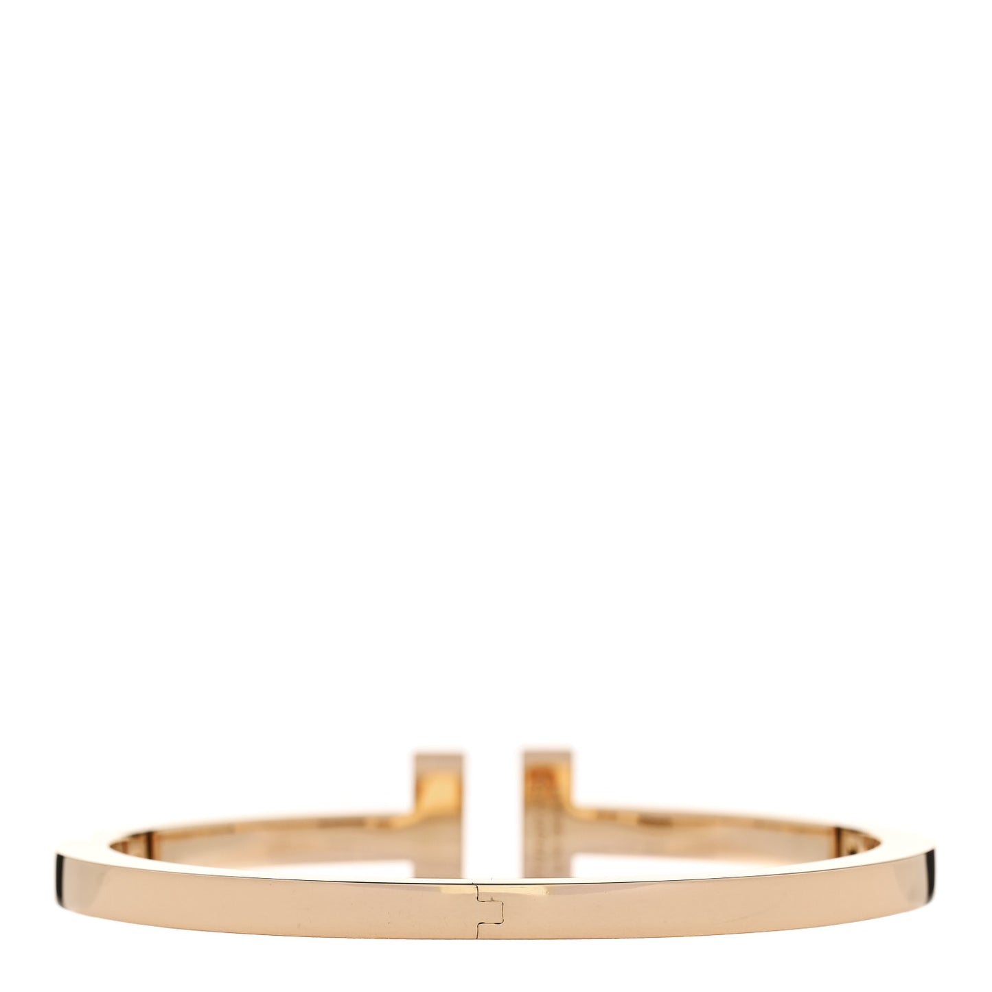 18K Yellow Gold T Square Bracelet
