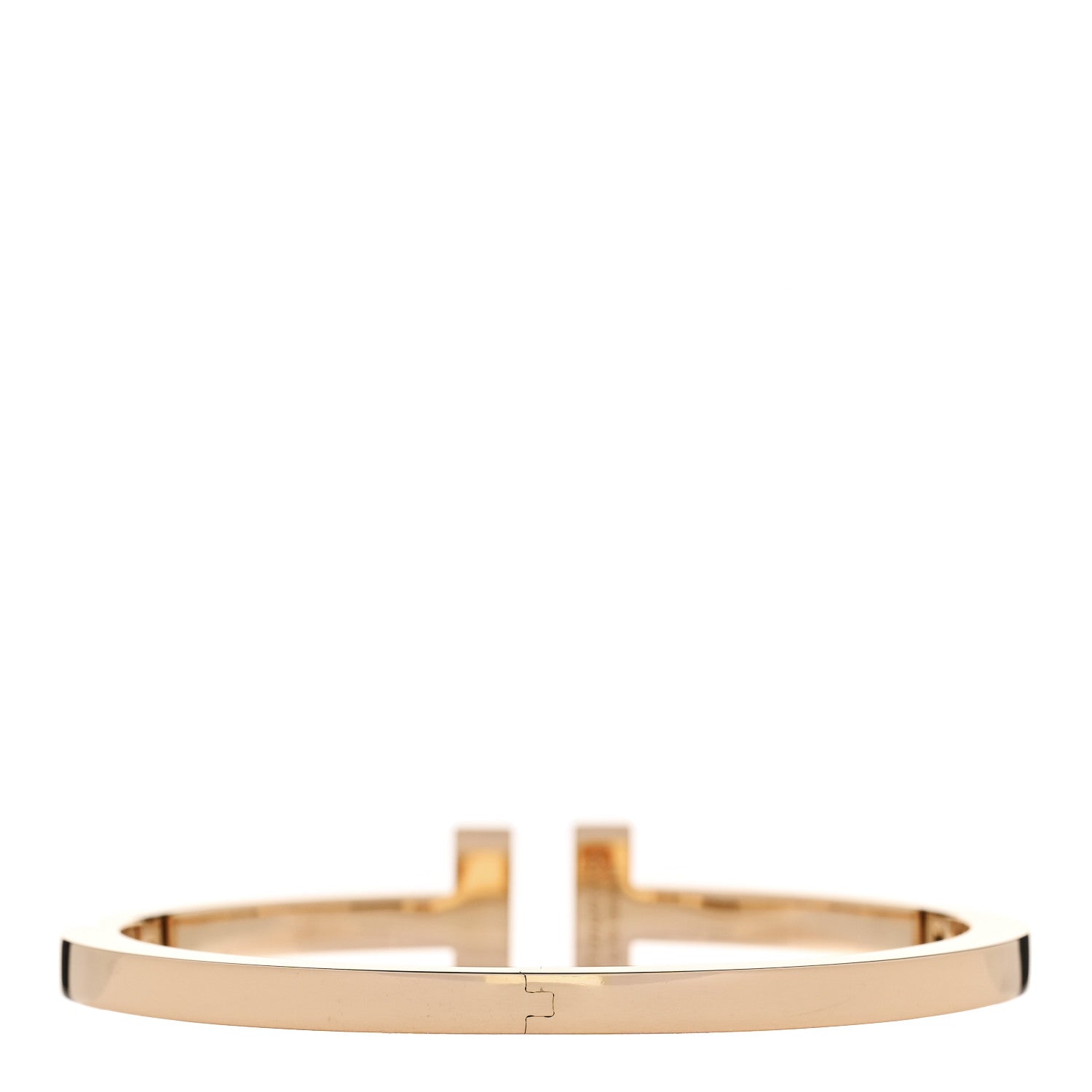 Tiffany 18K Yellow Gold T Square Bracelet 2 of 3