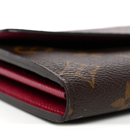 Louis Vuitton Monogram Sarah Wallet NM Fuchsia 7 of 9