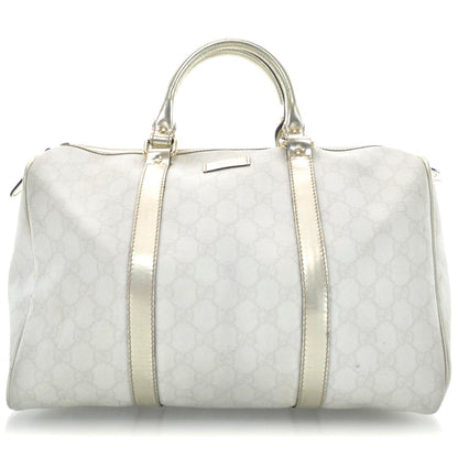 Gucci Monogram Medium Boston White 1 of 12