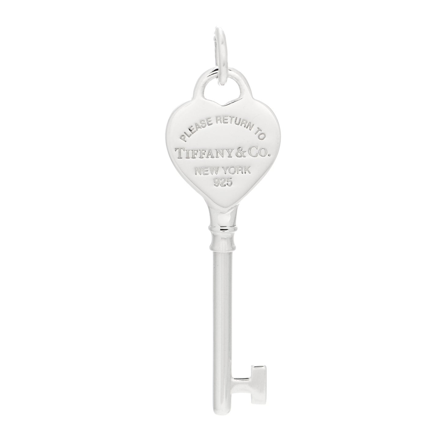 Sterling Silver Return To Tiffany Heart Key Pendant
