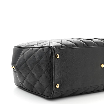 Chanel Caviar Quilted Boston Black 9 of 12