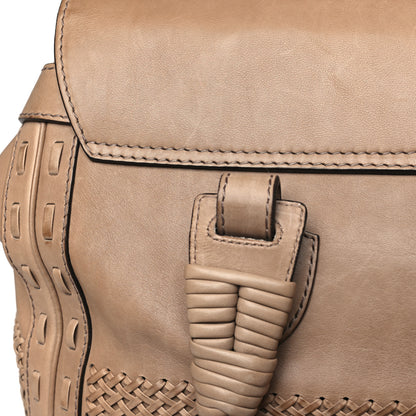 Gucci Calfskin Handmade Large Top Handle Bag Taupe 10 of 10