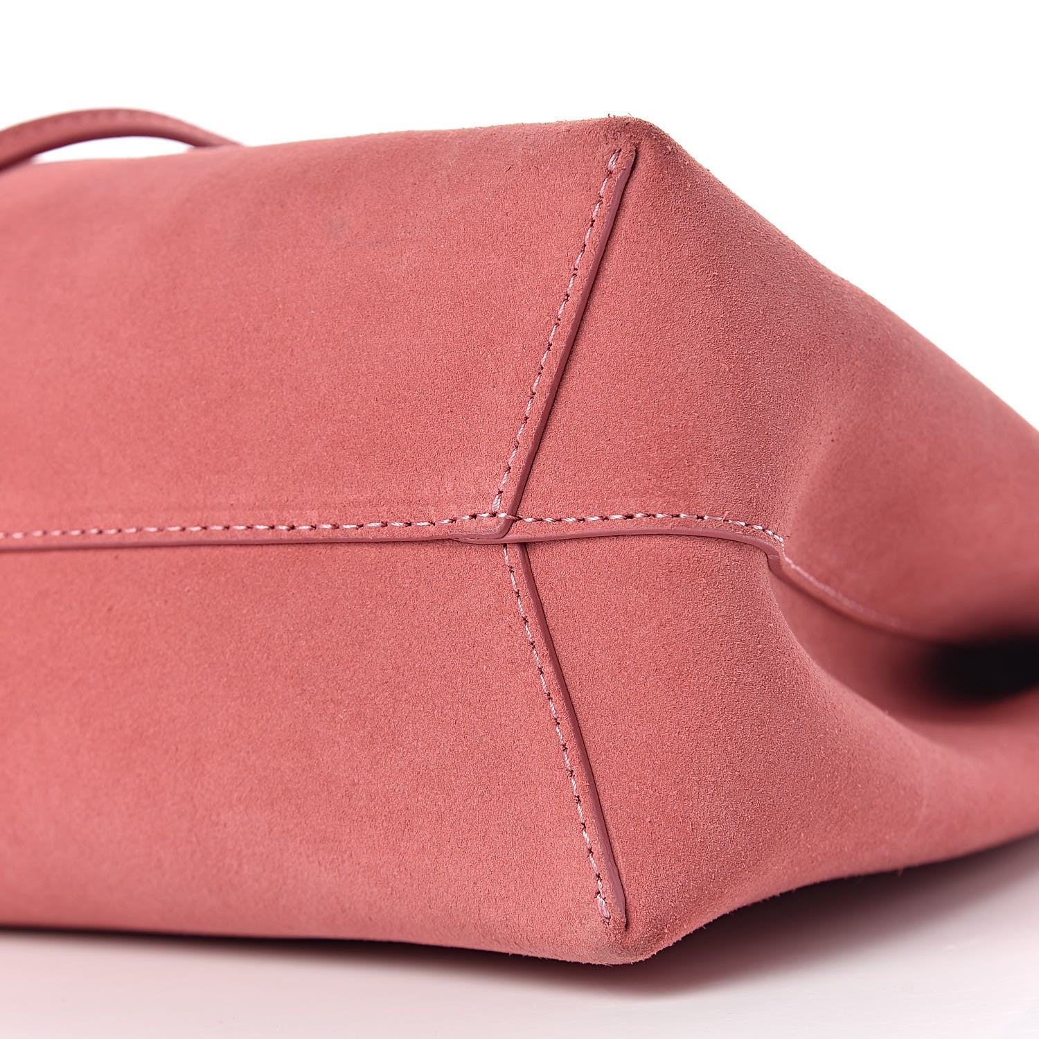 Mansur Gavriel Suede Lady Bag Blush 11 of 12