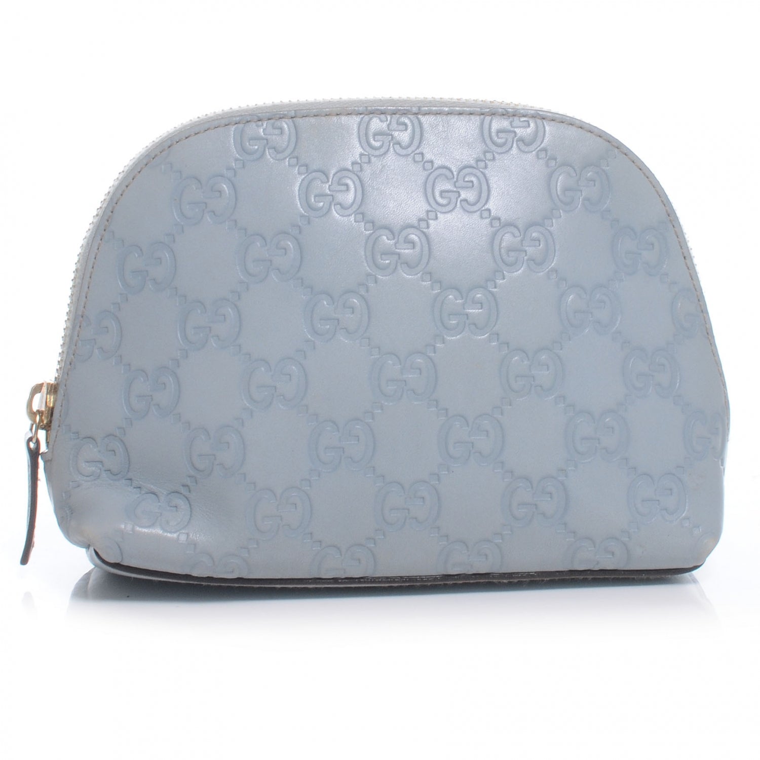 Gucci Guccissima GG Cosmetic Case Blue 1 of 7