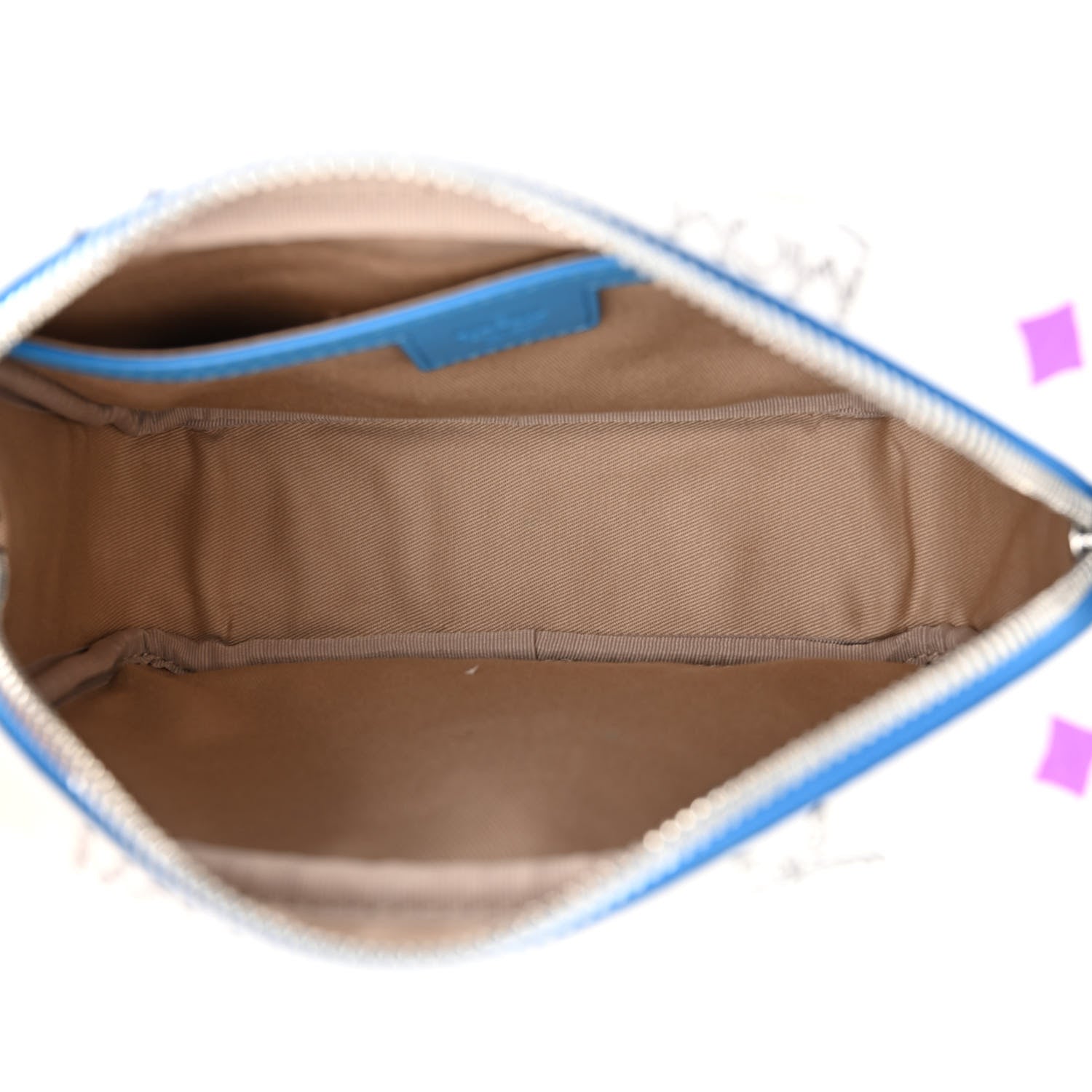 MCM Skyoptic Visetos Spectrum Diamond Camera Bag White 5 of 10
