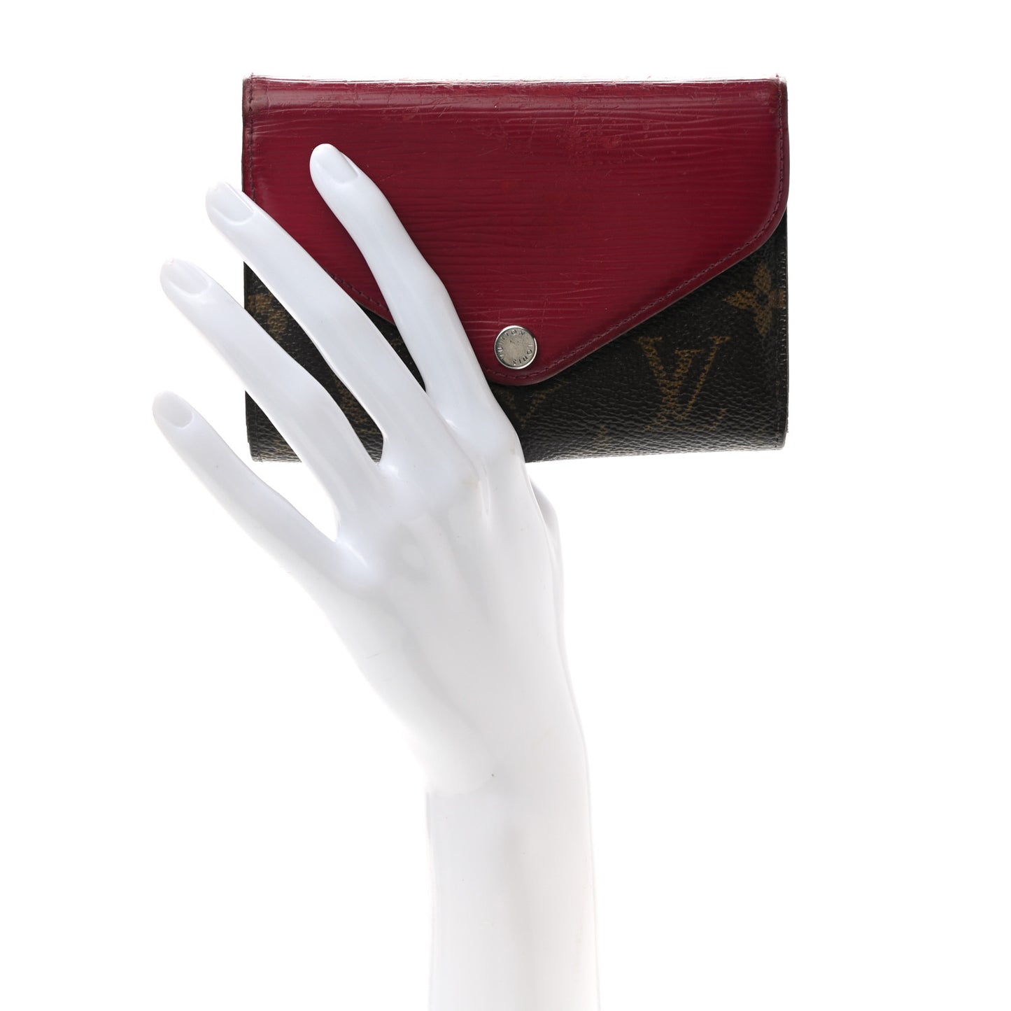 Epi Monogram Marie-Lou Compact Wallet Fuchsia