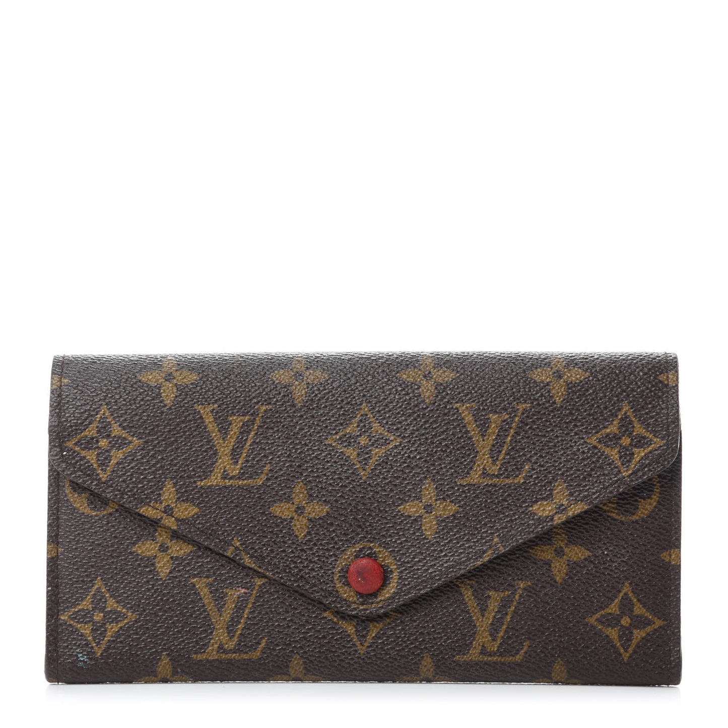 Monogram Josephine Wallet Red