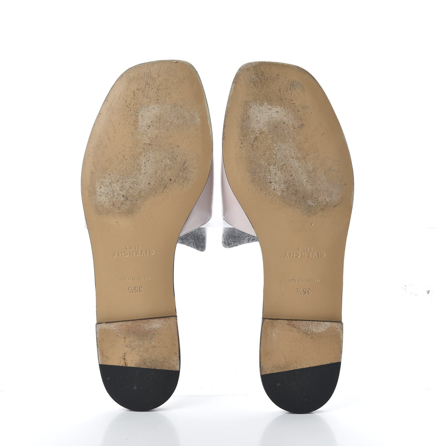 Goatskin 4G Flat Sandals 35.5 Pink
