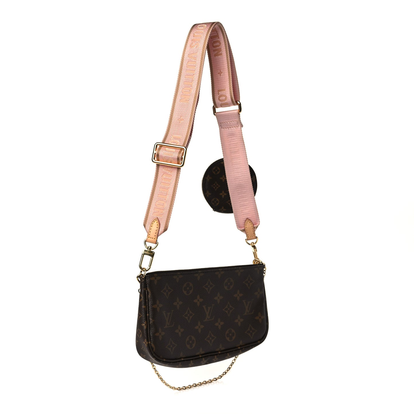 Monogram Multi Pochette Accessories Rose Clair