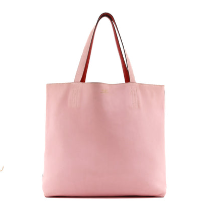 Hermes Taurillon Clemence Swift Double Sens 36 Reversible Tote Rose Sakura Bougainvillea 1 of 16