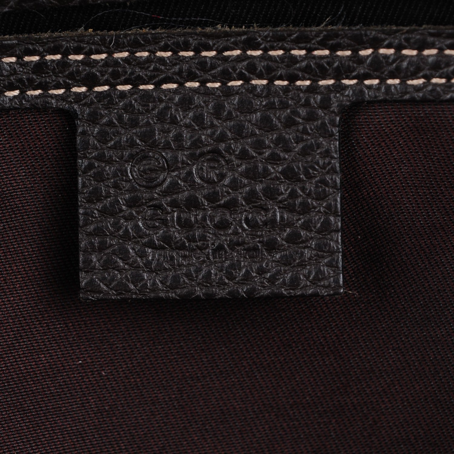 Gucci Crystal Monogram Medium Joy Boston Dark Brown 6 of 7