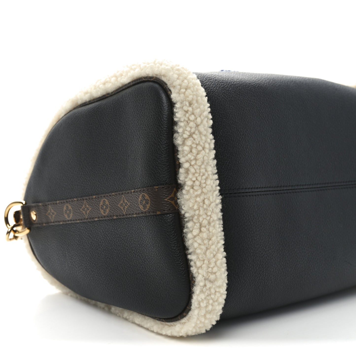 Calfskin Monogram Teddy Speedy Bandouliere 30 Black