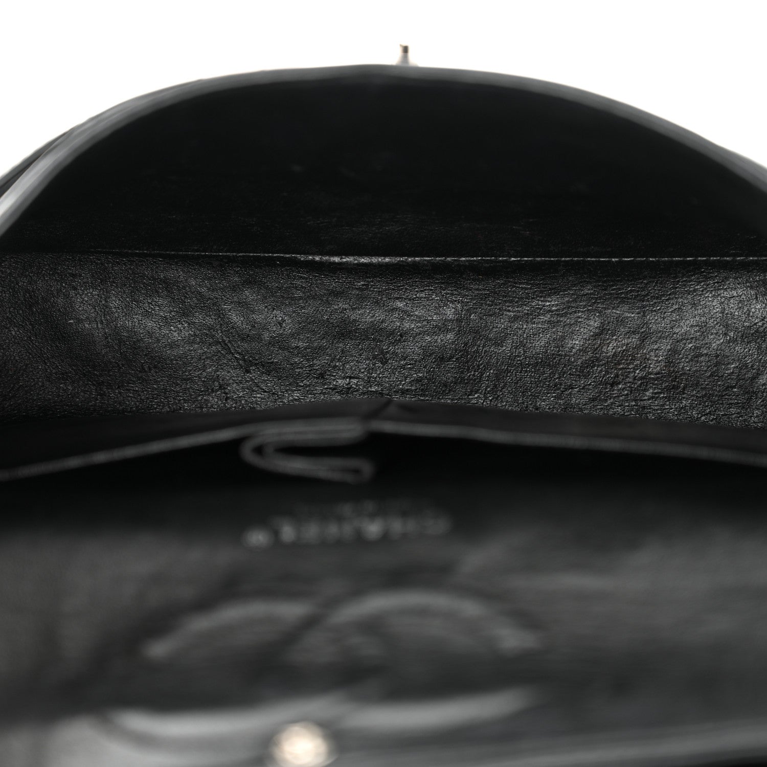 Chanel Patent Quilted Medium Double Flap Black 5 of 14