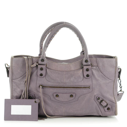 Balenciaga Agneau Classic Hardware Part Time Glycine 1 of 9