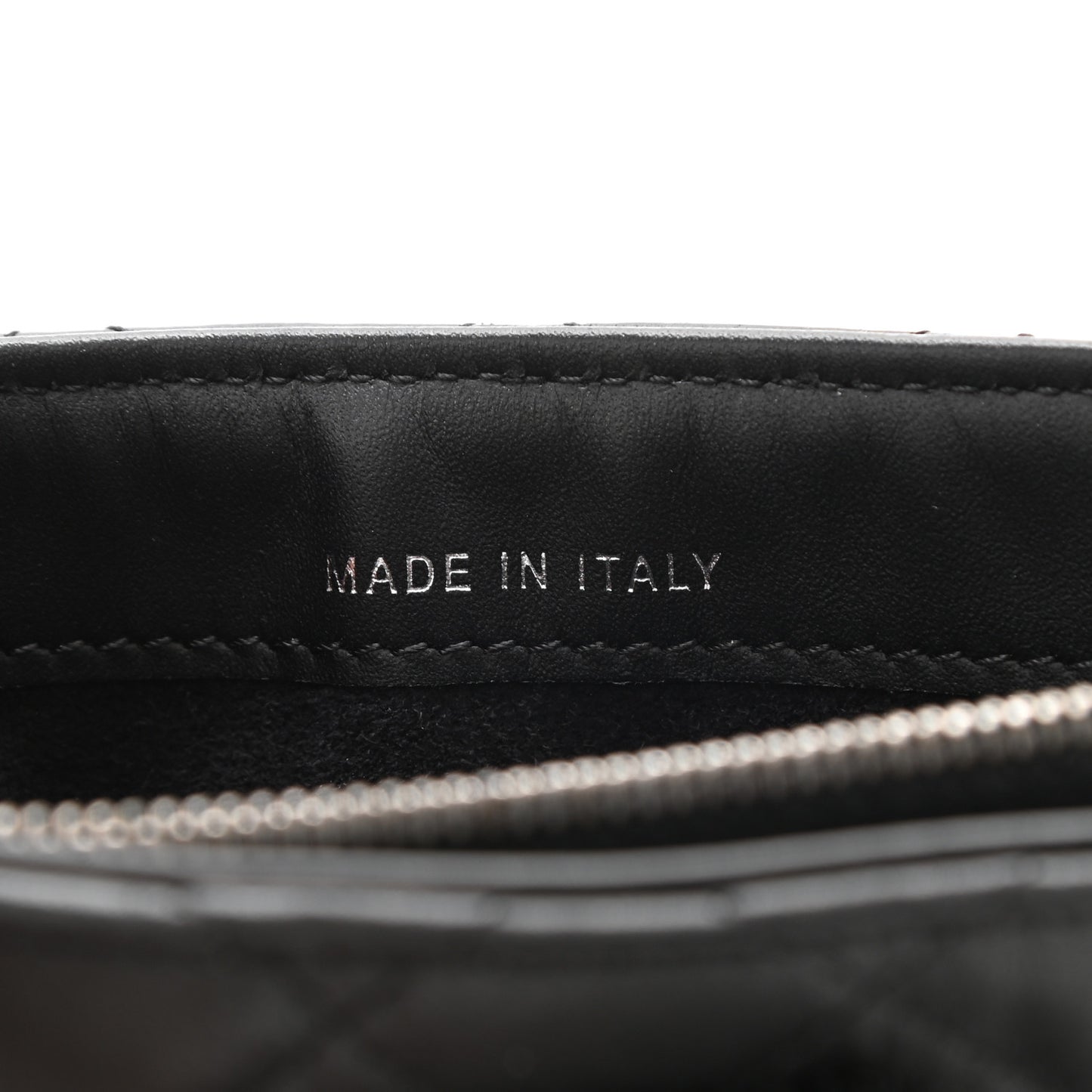 Aged Calfskin Lucky Charms 2.55 Reissue Mini Clutch With Chain Black