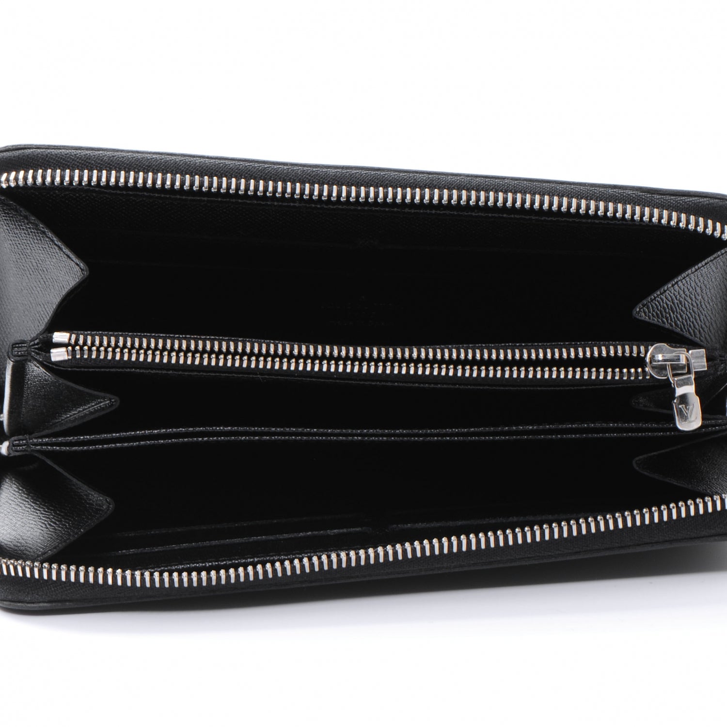 Louis Vuitton Epi Zippy Wallet Black 5 of 7