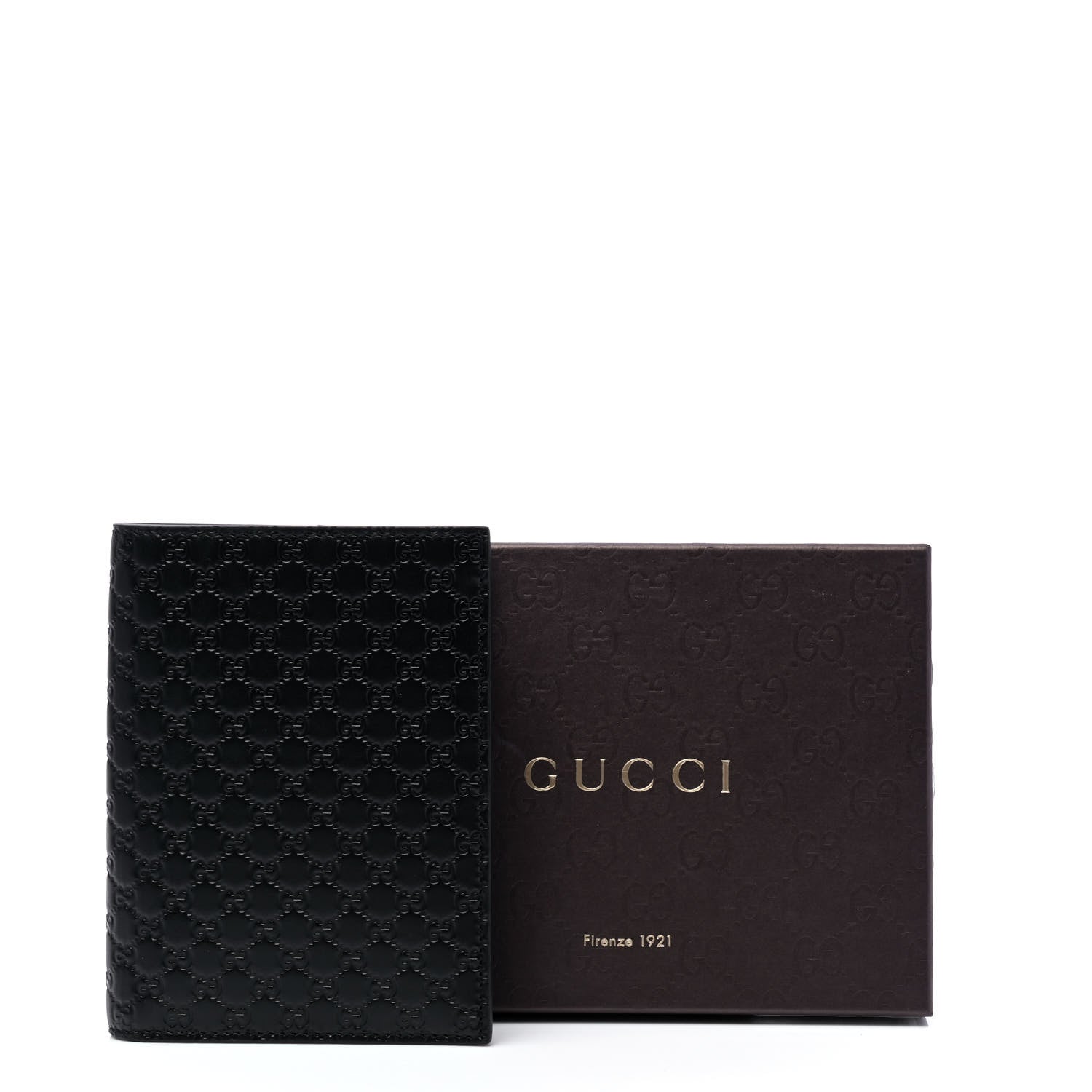 Gucci Microguccissima Passport Case Black 5 of 5