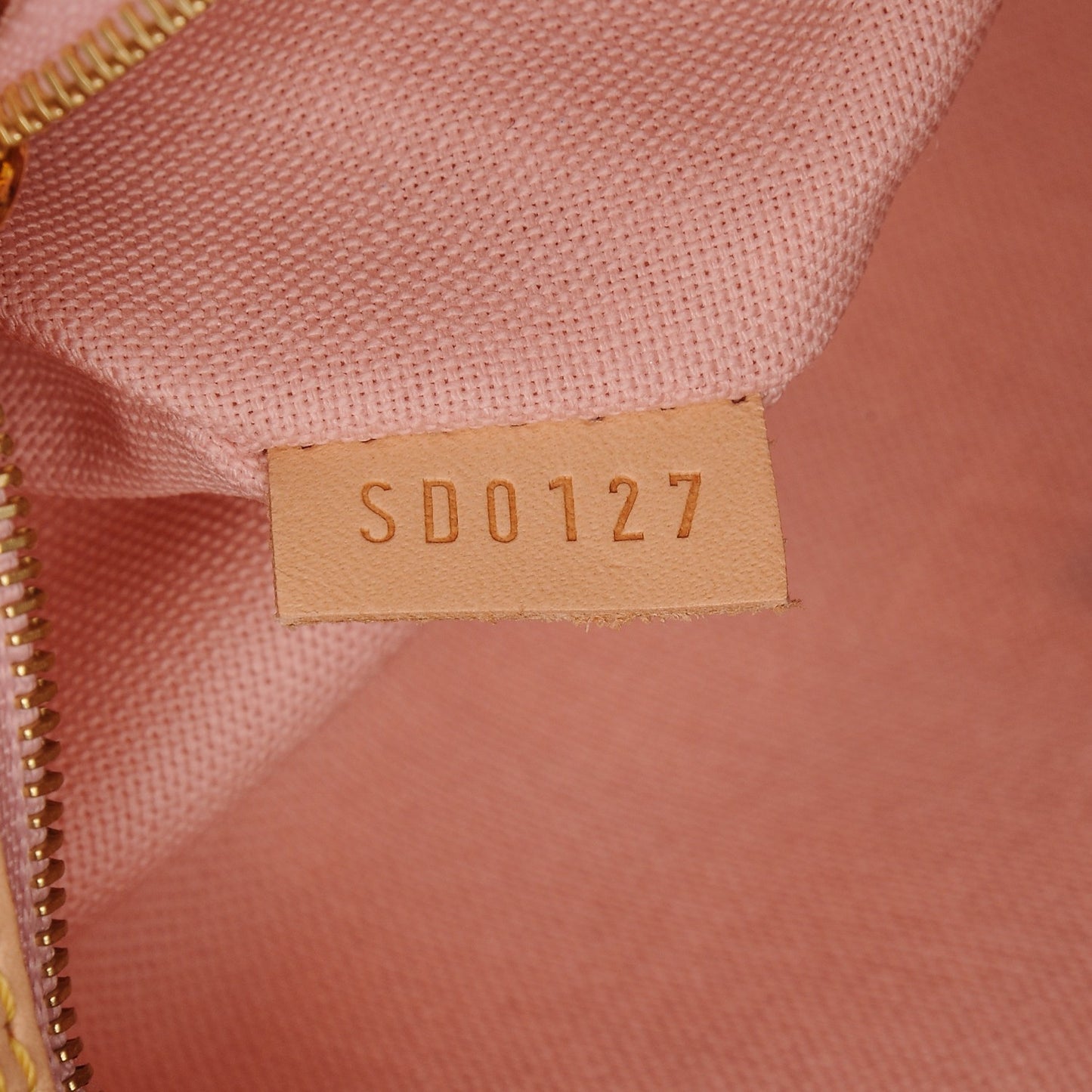 Damier Azur Delightful MM Rose Ballerine