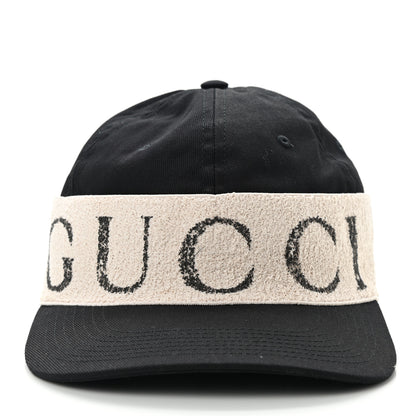 Gucci Gabardine Gucci Headband Baseball Hat M Black 3 of 9