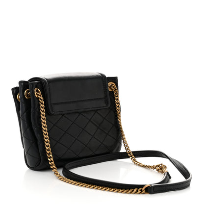 Saint Laurent Lambskin Quilted Monogram Mini Nolita Black 3 of 10