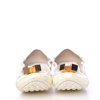 Louis Vuitton Monogram Multicolor Lovely Ballet Flats 36 White 2 of 19