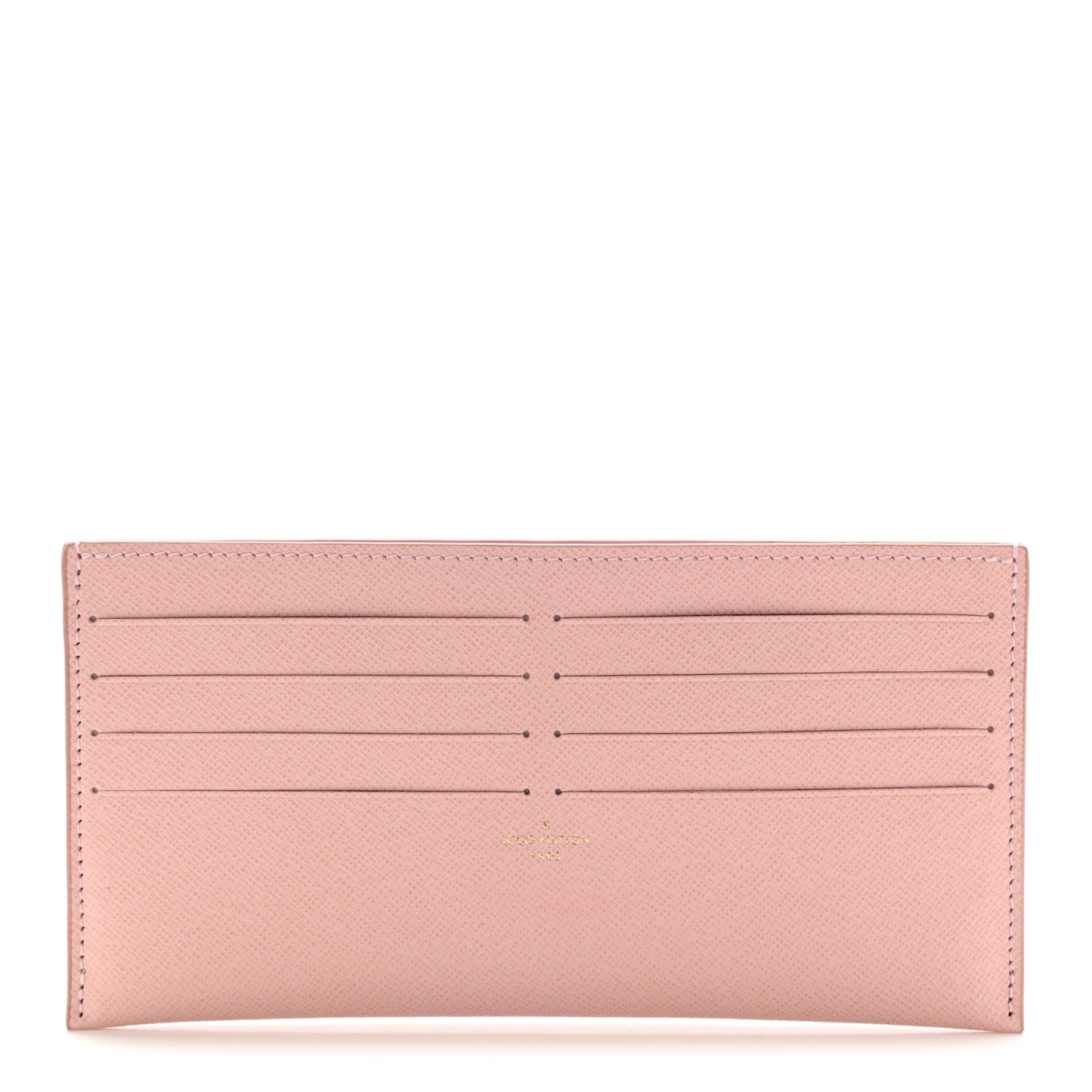 Calfskin Felicie Card Holder Insert Rose Ballerine