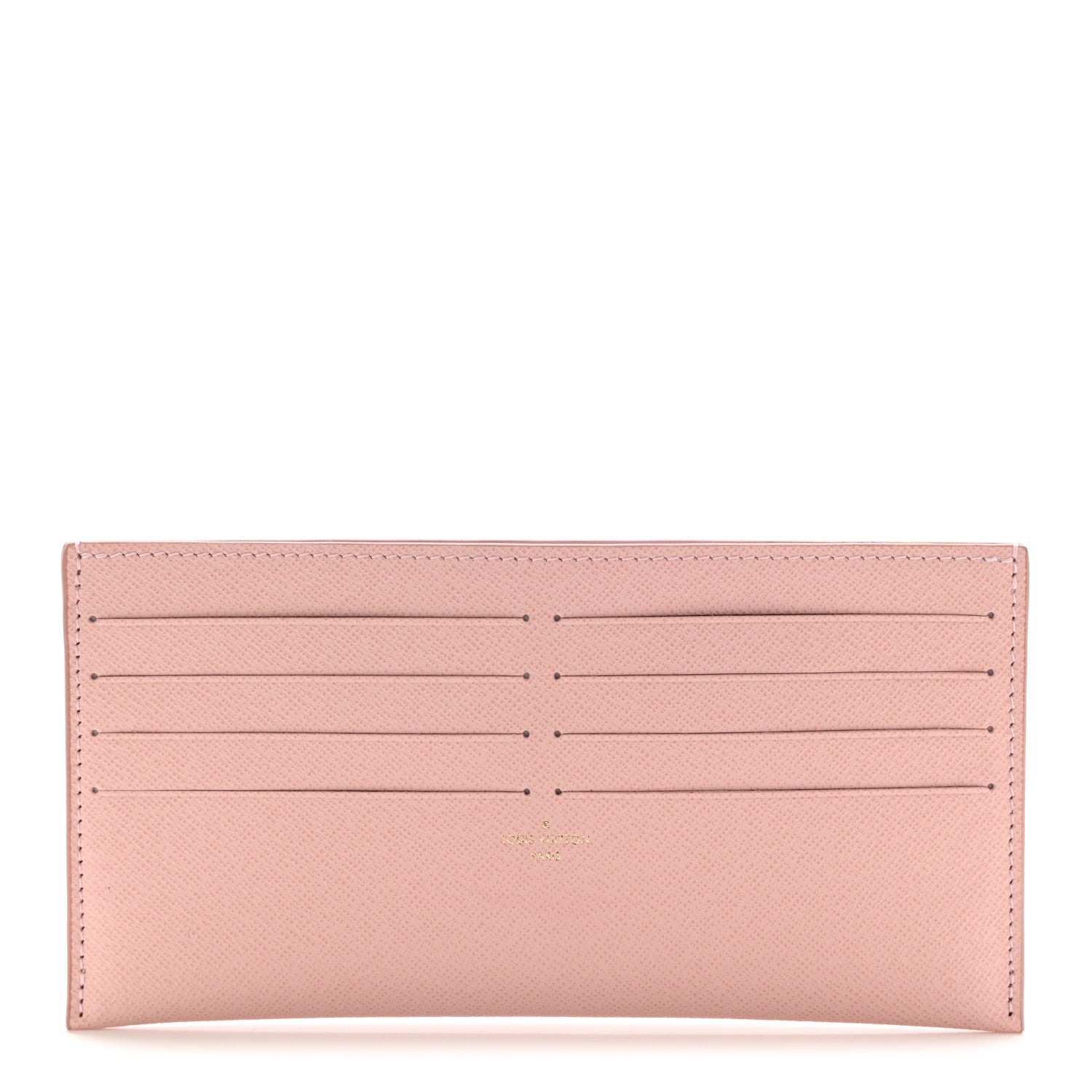 Louis Vuitton Calfskin Felicie Card Holder Insert Rose Ballerine 1 of 6