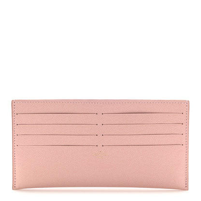 Louis Vuitton Calfskin Felicie Card Holder Insert Rose Ballerine 1 of 6