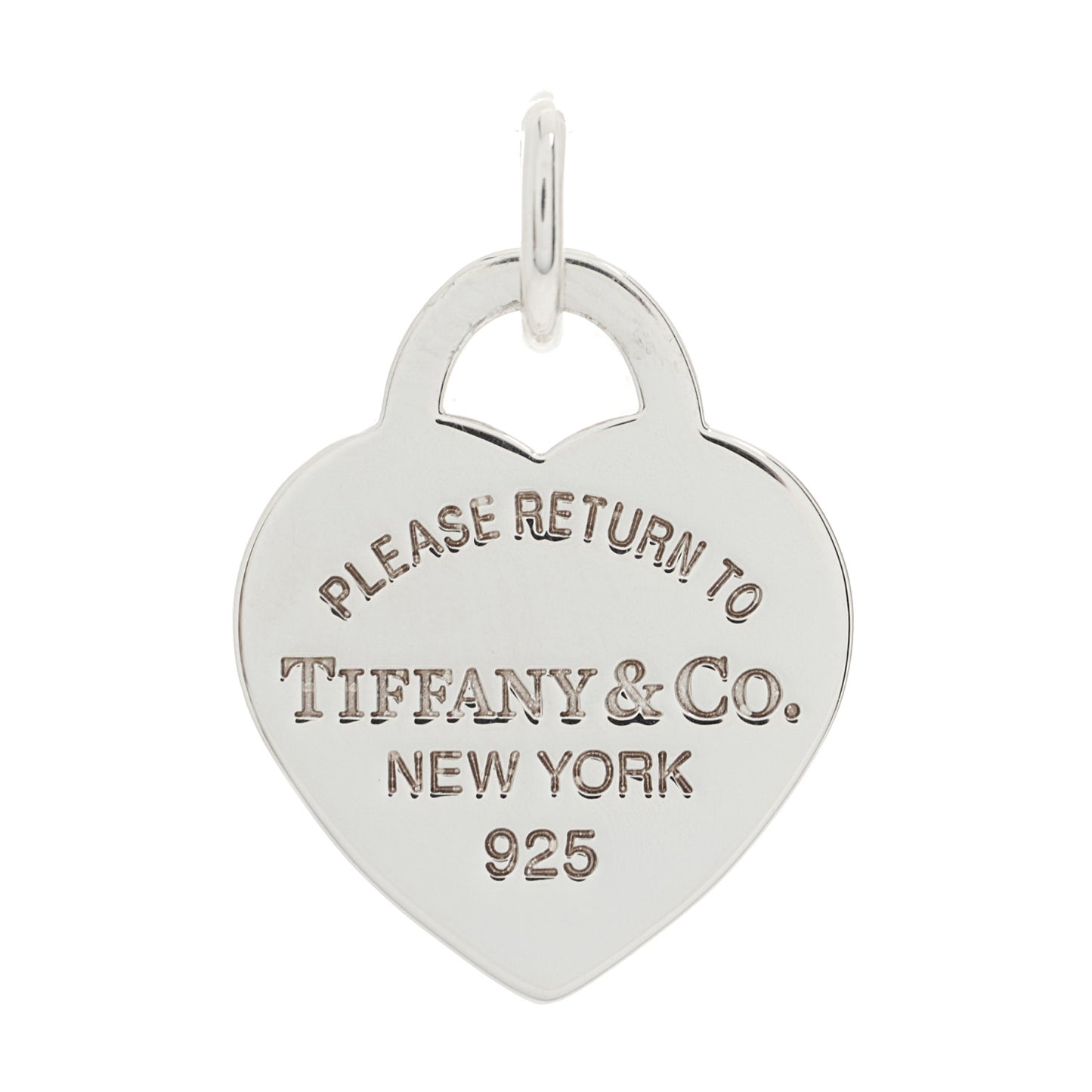 Sterling Silver Small Return to Tiffany Heart Tag Charm