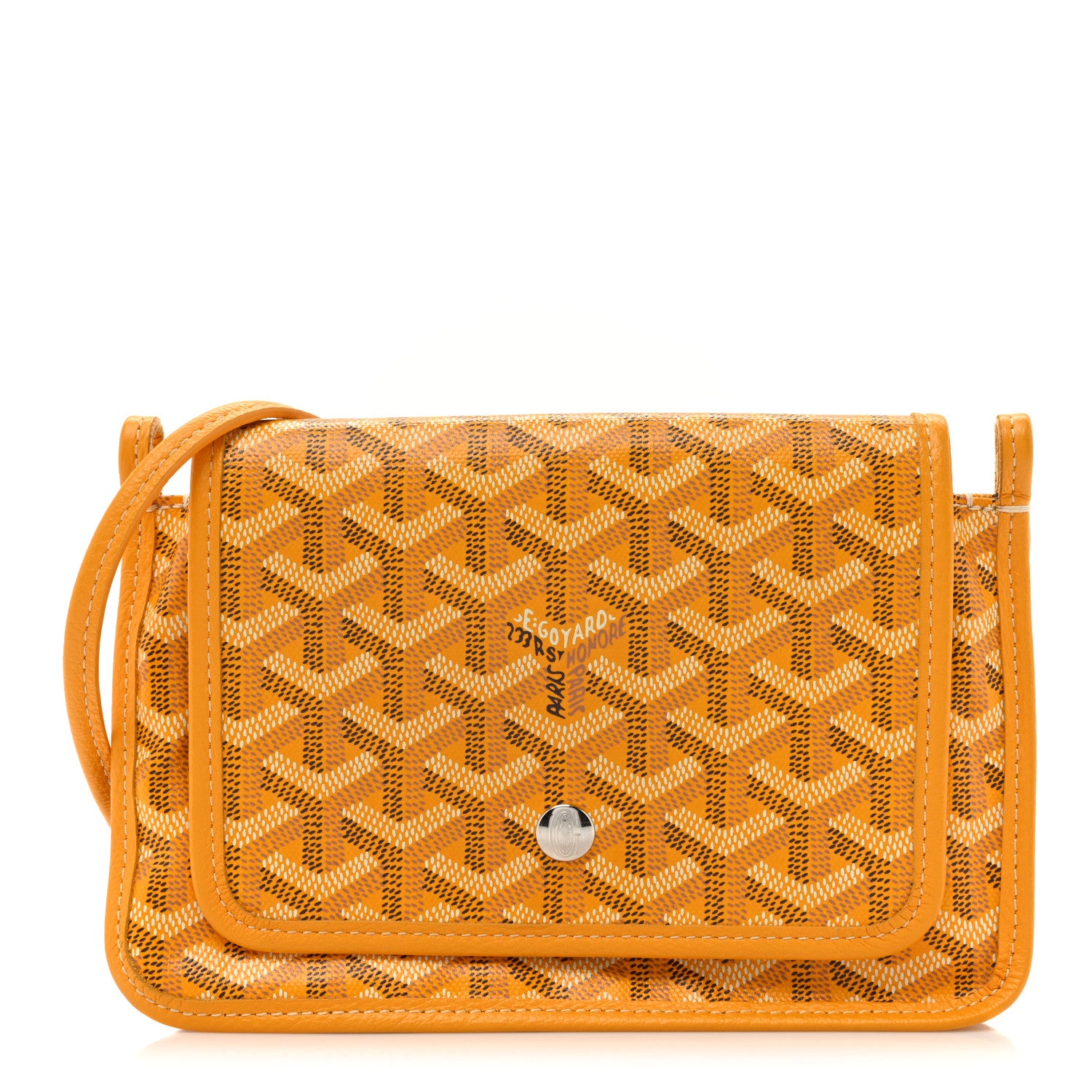Goyard Goyardine Plumet Wallet Clutch Yellow 1 of 17