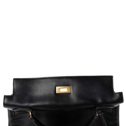 Hermes Box Kelly Retourne 32 Black 11 of 49