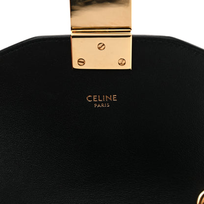 Celine Shiny Calfskin Small C Bag Black 6 of 8