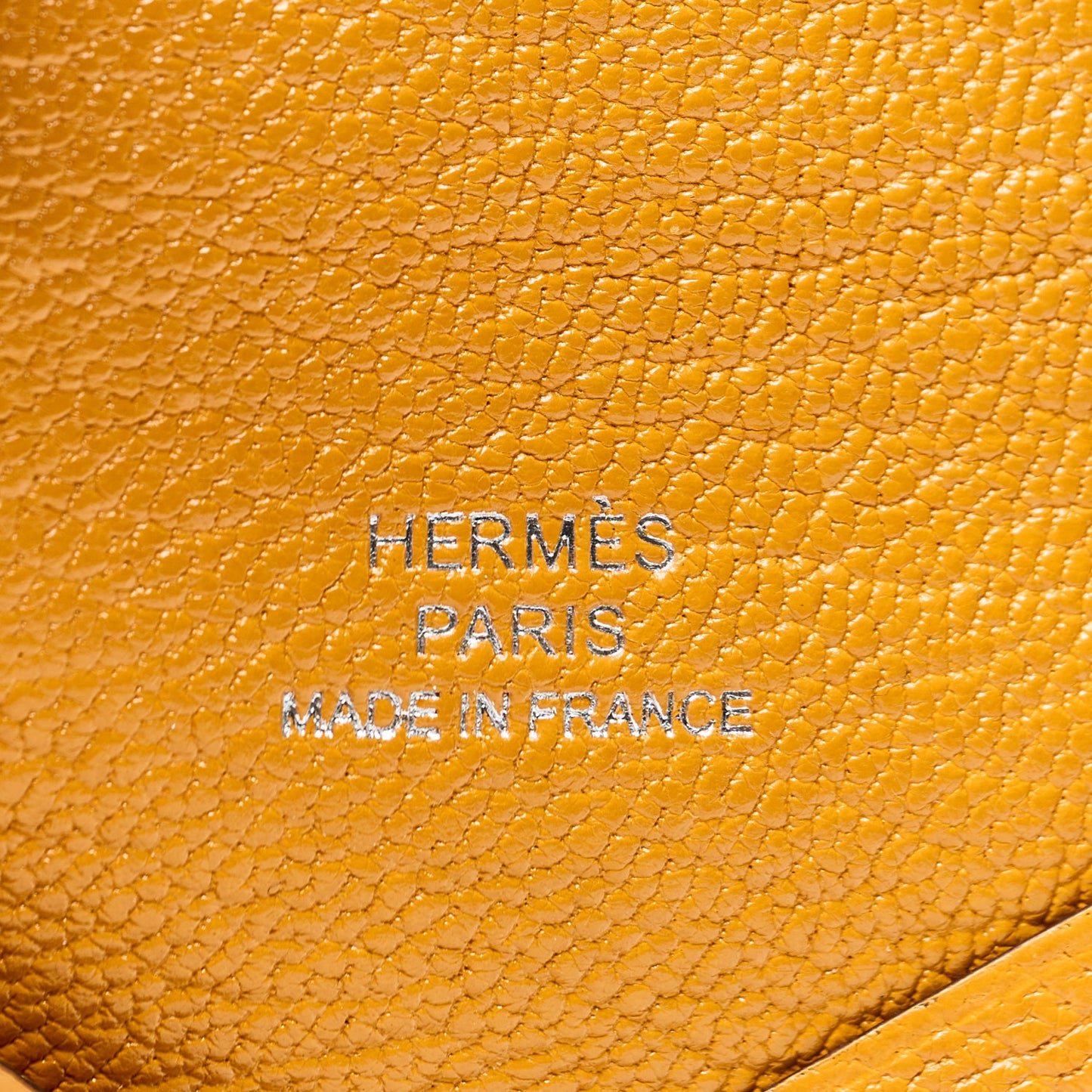 Chevre Mysore Calvi Card Case Moutarde