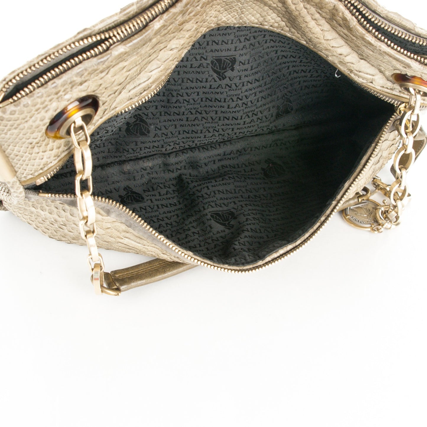Python Medium Amalia Shoulder Bag Green