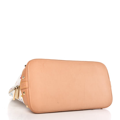 Louis Vuitton Monogram Multicolor Alma White 8 of 11
