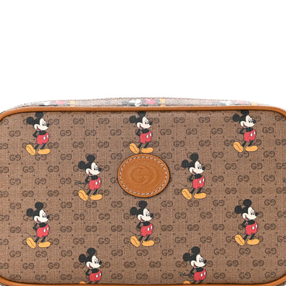Gucci X DISNEY Mini Vintage GG Supreme Monogram Mickey Mouse Small Belt Bag 120 48 Beige Vintage Sun Oil 9 of 11