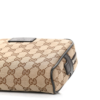 Gucci Monogram Belt Bag Dark Brown 10 of 10