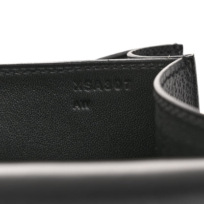 Hermes Epsom Enamel Constance 24 Black Bleu Saint Cyr 7 of 11