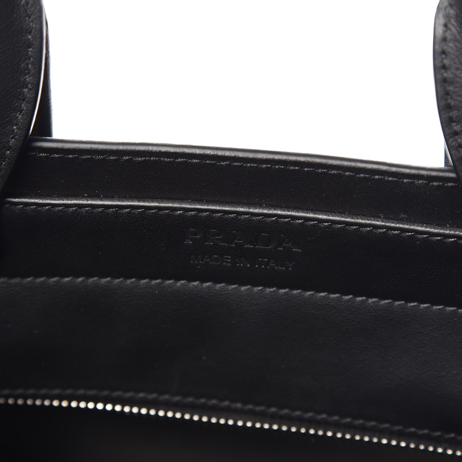 Prada Grace Lux Light Small Ouverture Shoulder Bag Black White 8 of 14