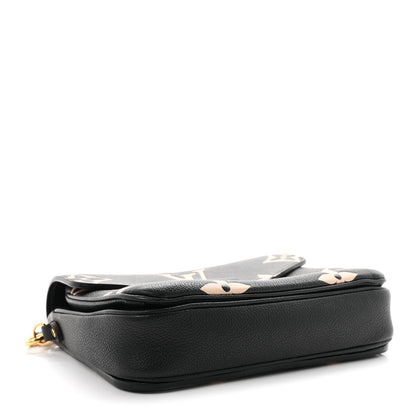Louis Vuitton Empreinte Monogram Giant Pochette Metis Black Beige 4 of 10